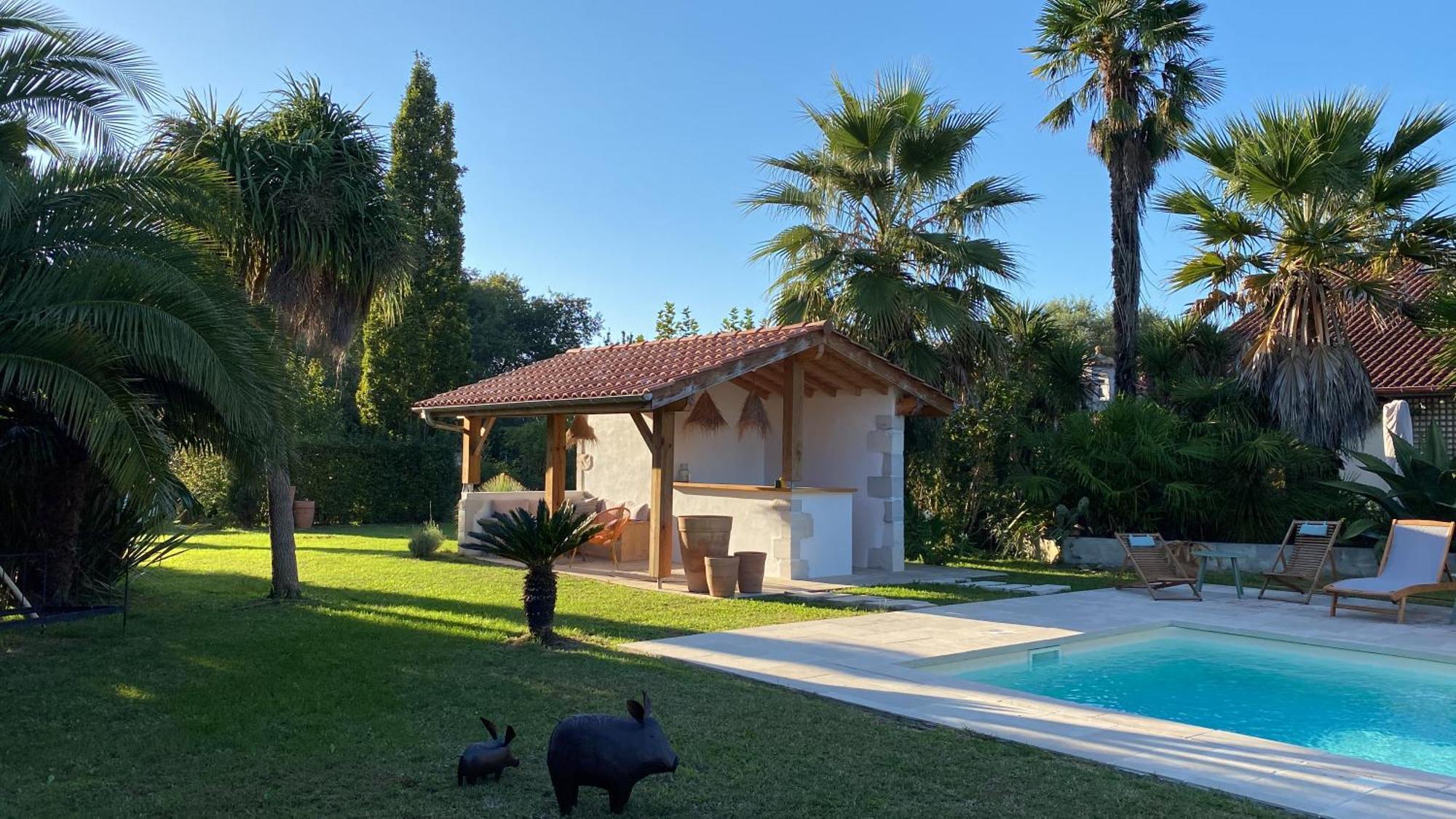 Appartamento La Bastide De Guiche Entre Ocean Et Montagnes Esterno foto